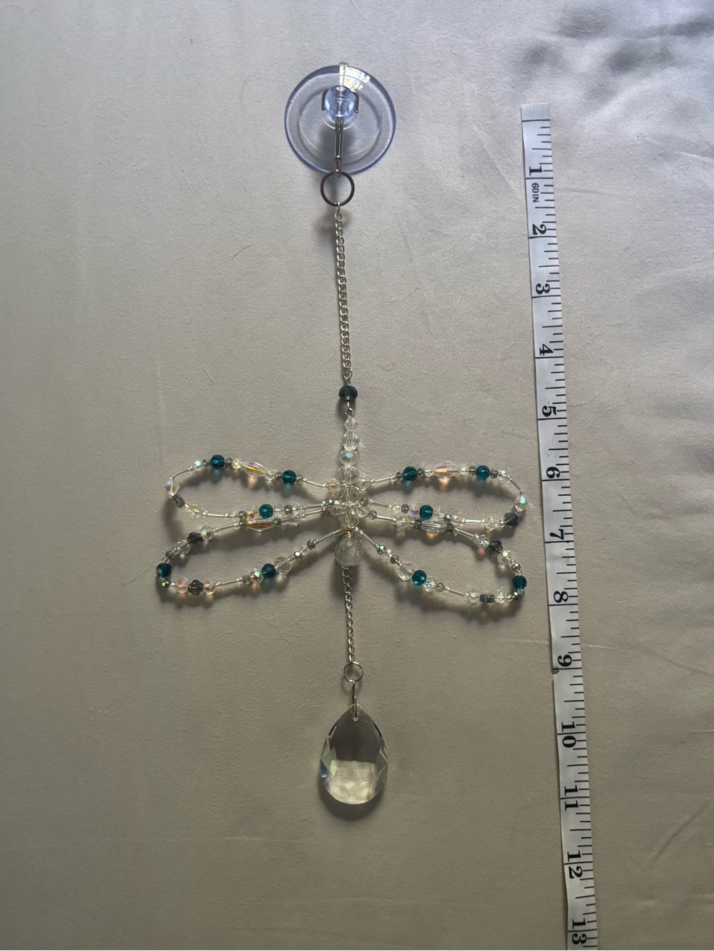 Handmade Dragonfly Suncatcher. - Picture 13 of 13